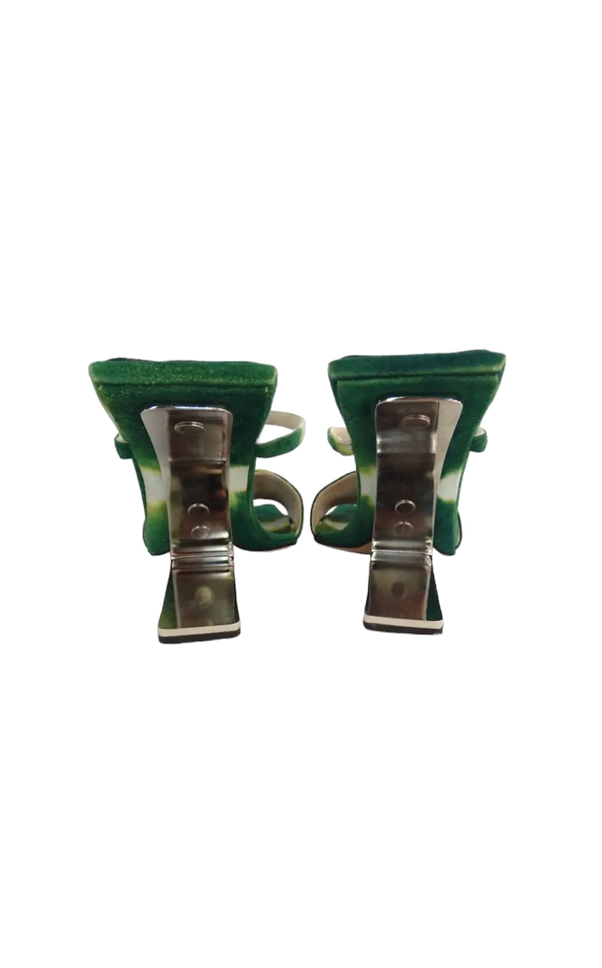 Fendi Green Suspension Heels S/S 2001