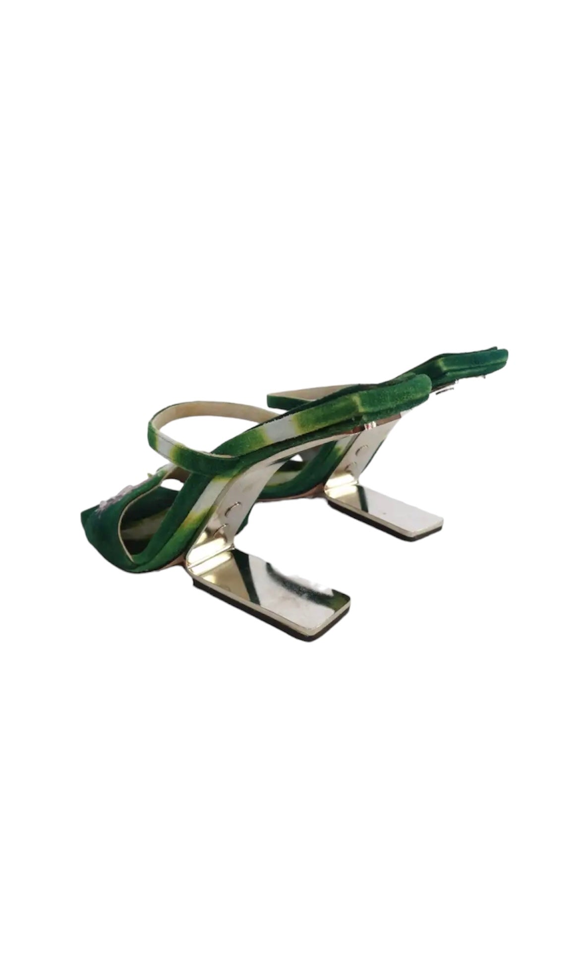 Fendi Green Suspension Heels S/S 2001