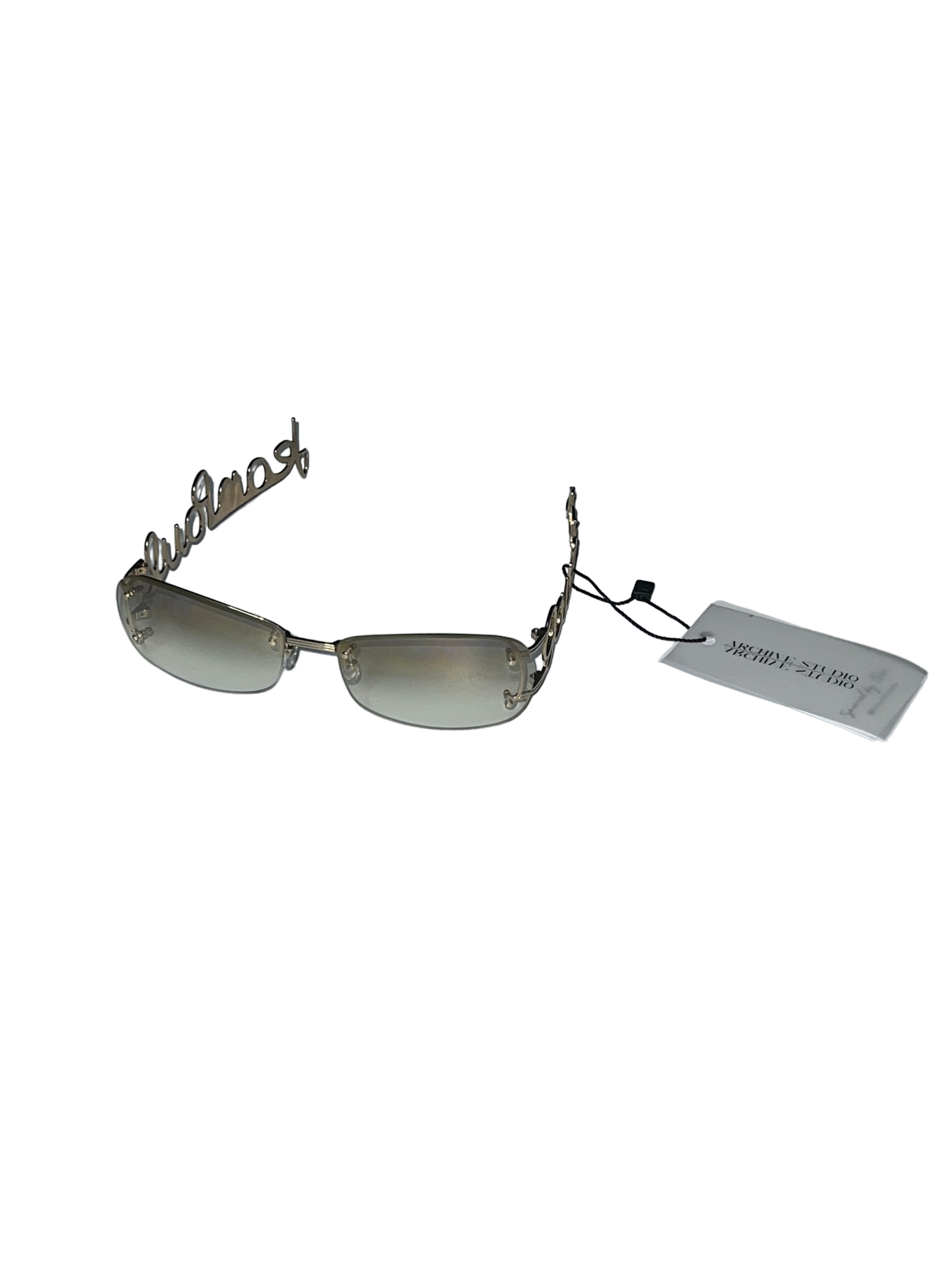 Authentic Vintage Jean Paul Gaultier Script Logo Sunglasses.