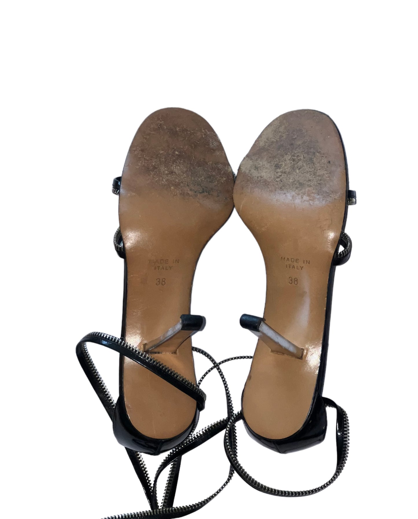 Authentic Vintage Christian Dior by John Galliano S/S 2001 Zipper Heels Size 8