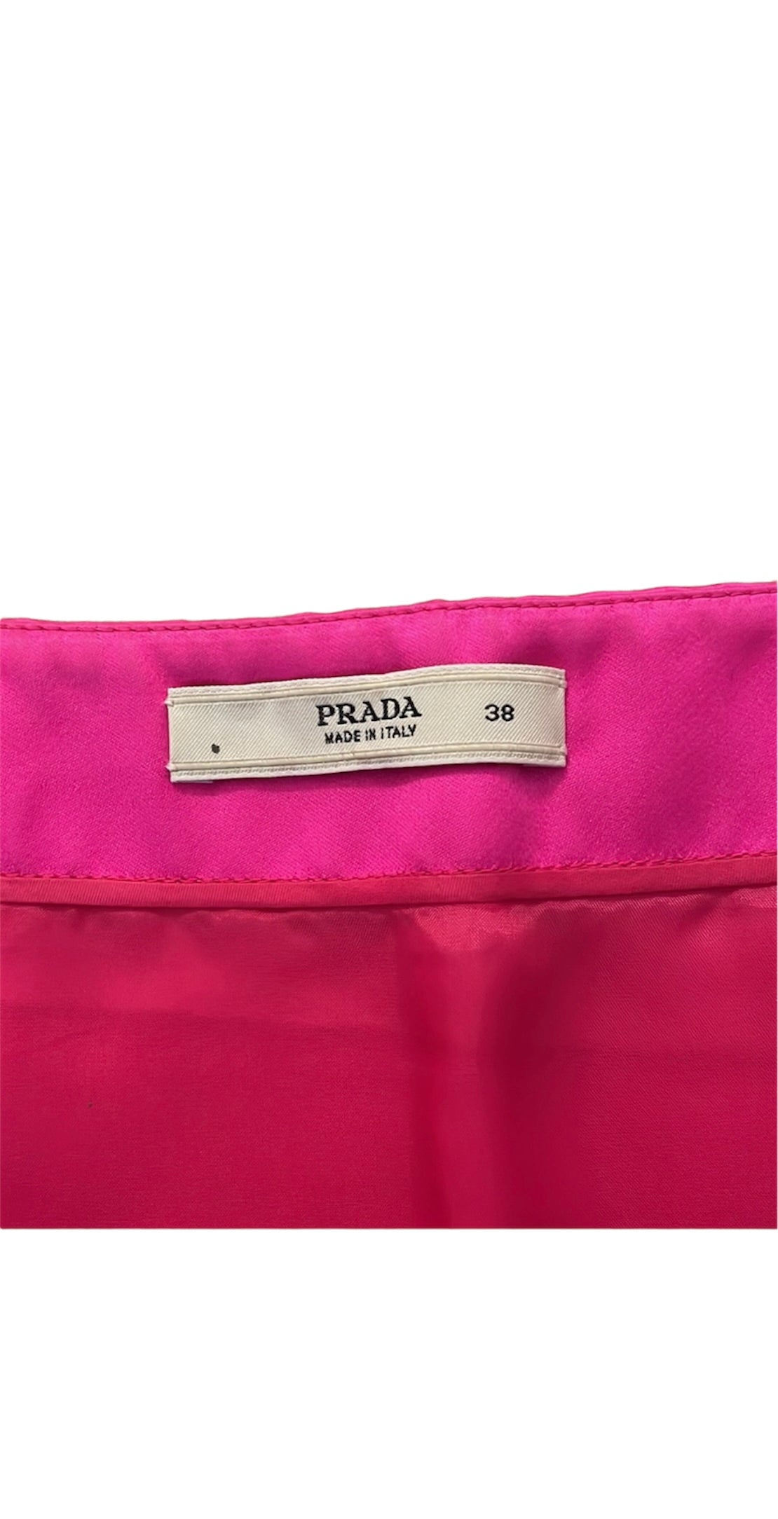 Prada Pink Mini Skirt