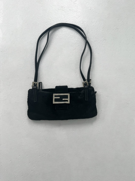 Fendi Calf Fur Baguette