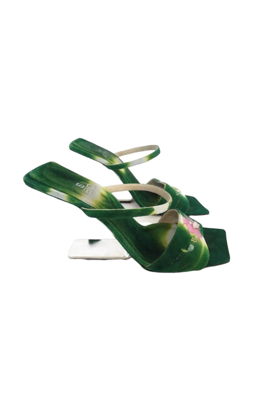 Fendi Green Suspension Heels S/S 2001