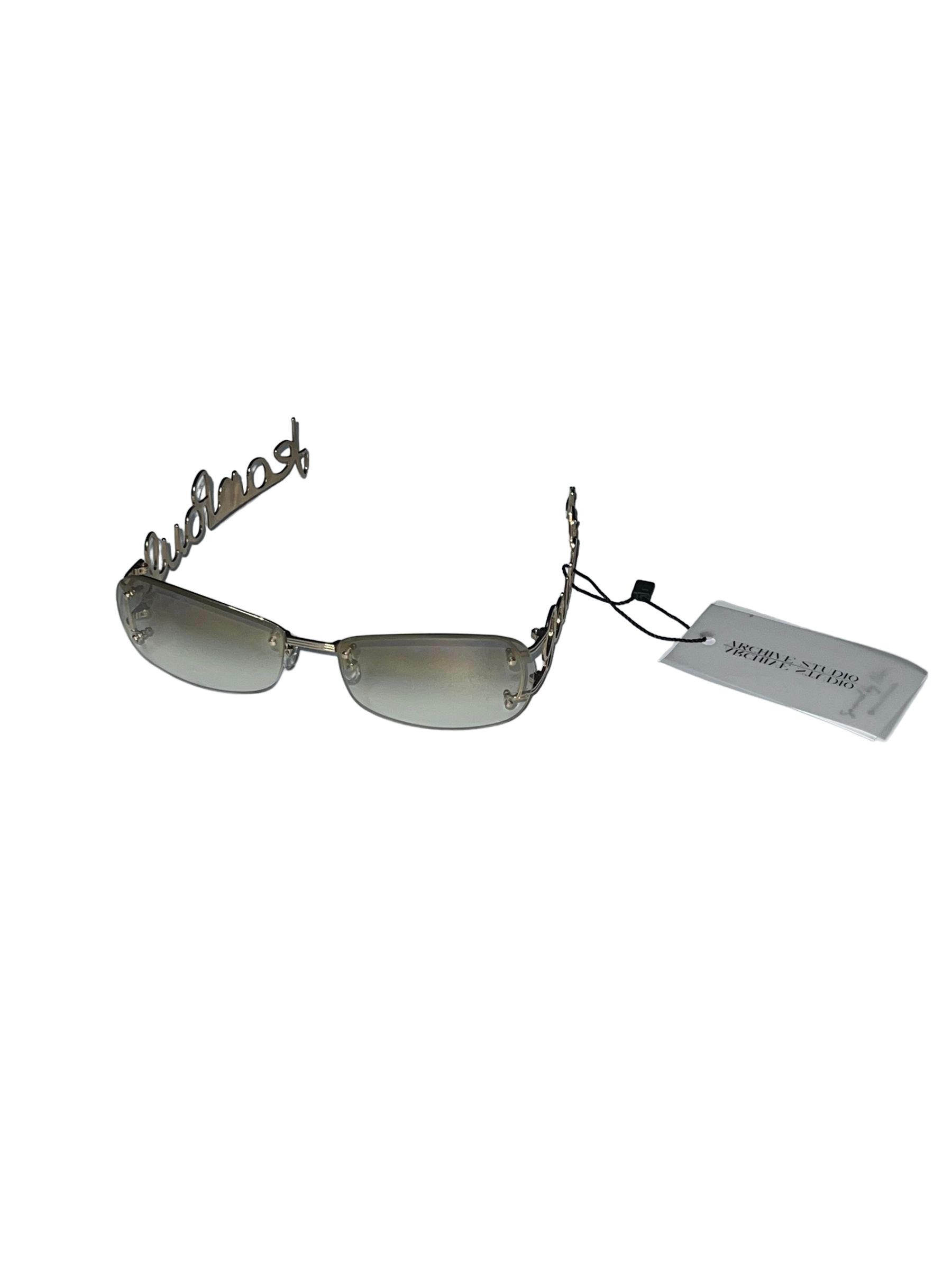 Authentic Vintage Jean Paul Gaultier Script Logo Sunglasses.