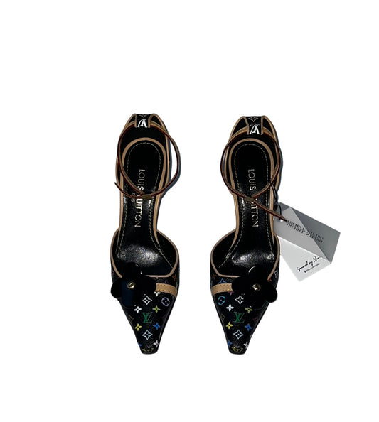 Louis Vuitton 2003 Murakami Multicolor Monogram Pumps