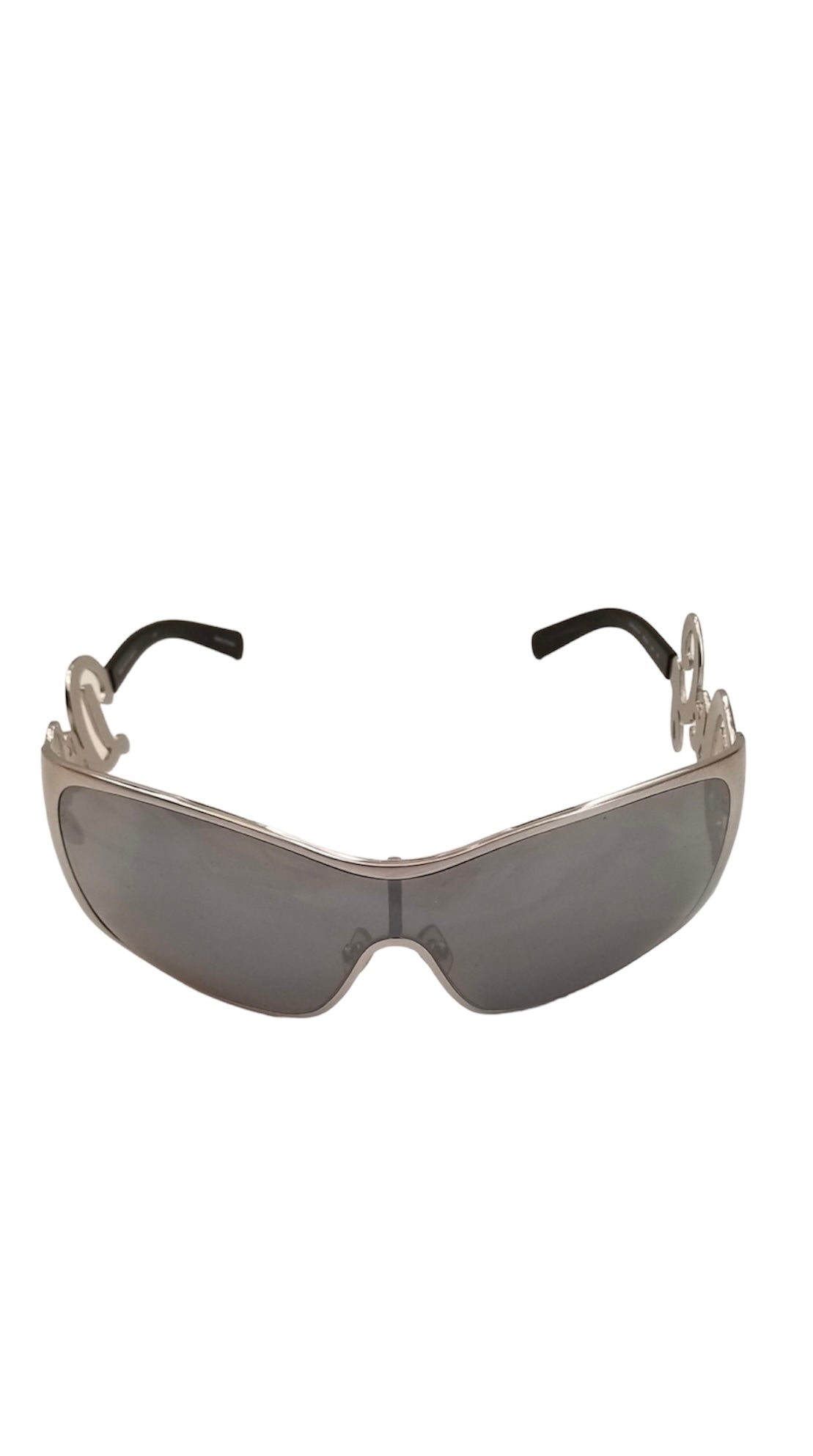 D&G Silver Logo Sunglasses