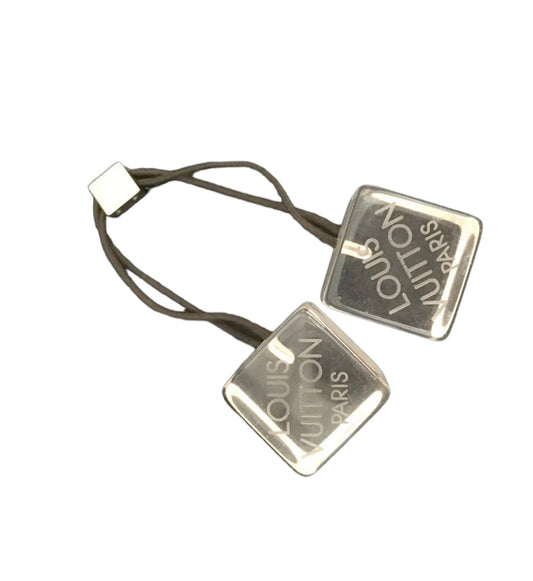 Authentic Vintage Louis Vuitton clear hair cubes