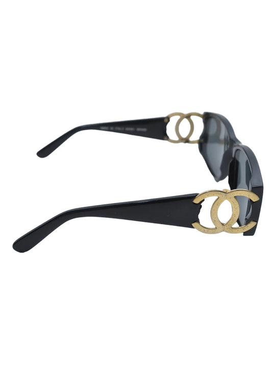 Chanel Interlocking Black Sunglasses