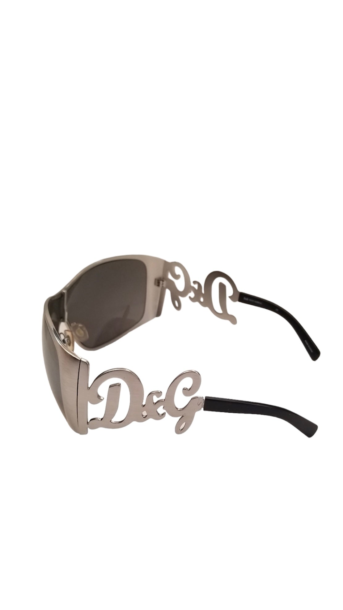 D&G Silver Logo Sunglasses